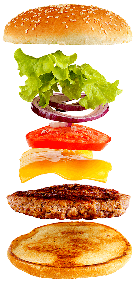 burger dropping